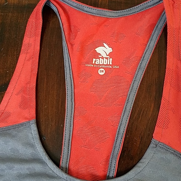 NWT rabbit Women's Tape Breaker Running Tank Top - Picture 4 of 7
